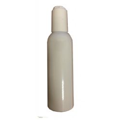   150 ml-es fehér műanyag flakon fehér billenős disc-top kupakkal
