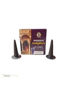 Bharath Darshan indiai jumbo kúpfüstölő - 1 doboz
