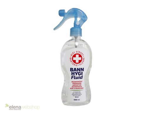 Bann Hygi Fluid Kéz- és felület fertőtlenítő szer - 500 ml