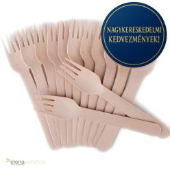 Elena Small Wooden Fork 95 mm 100 pcs (3+1 gift)