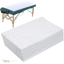  ElenaWebShop Massage sheet, treatment cloth: 10-piece package (white)