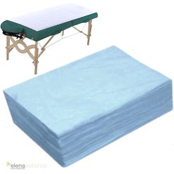   ElenaWebShop Massage sheet, treatment cloth: pack of 10 (light blue)