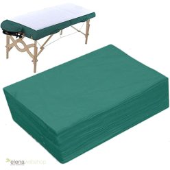   ElenaWebShop Massage sheet, treatment cloth: pack of 10 (light green)