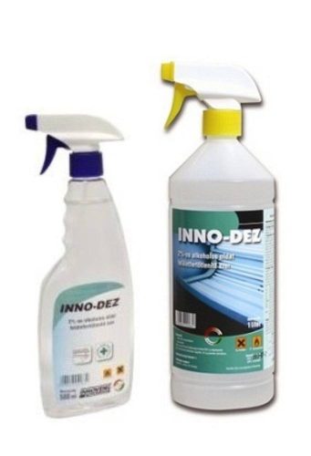 Inno-Dez 2% alkoholos fertőtlenítő oldat szórófejes - 500 ml
