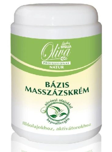 Lady Stella Oliva Bázis masszázskrém - 1000 ml