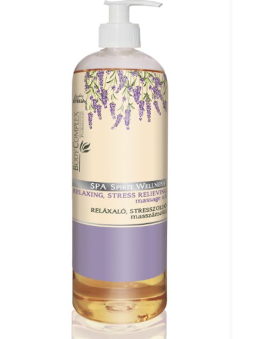 Lady Stella Body Complex Spa Spirit Wellness Relaxáló, stresszoldó masszázsolaj - 1000 ml
