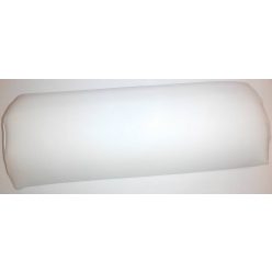 Félhenger Párna 30 cm - törtfehér műbőr huzattal