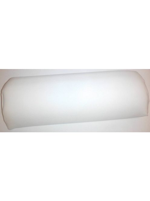 Félhenger Párna 30 cm - törtfehér műbőr huzattal
