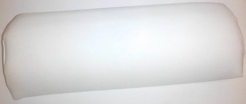 Félhenger Párna 30 cm - törtfehér műbőr huzattal