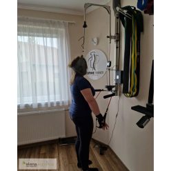   Spine Trainer System nyaki gerinc tréner gép műszerrel, karral és gumikötéllel – komplex gerincterápia és teljes test erősítés