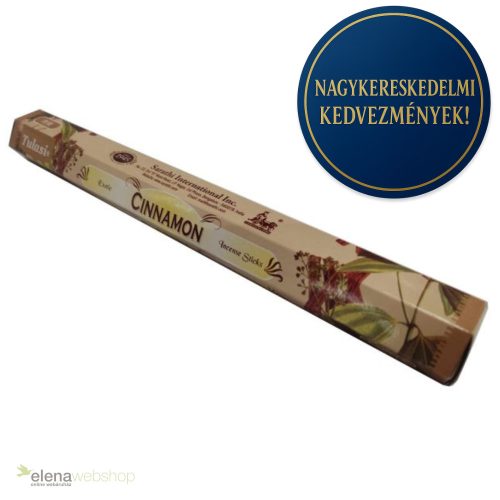 Tulasi Cinnamon Incense (20 Incense Sticks) (2+1 Gift)