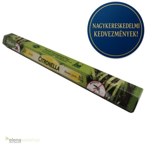 Tulasi Lemongrass Incense (20 incense sticks) (2+1 gift)