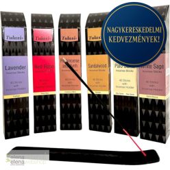   Tulasi Neoteric Range csomag 6 illattal (10 csomag, 2400 szál füstölő + 60 db füstölő tartó)