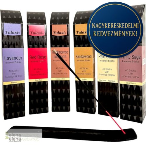 Tulasi Neoteric Range package with 6 scents (40 sticks / box, 240 sticks in total + 6 incense holders) (2+1 gift)