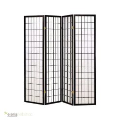 4 paneles japán stílusú paraván - 177,5 * 177 cm