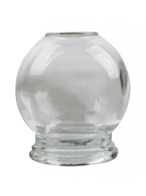 Vastag falú üveg köpölyöző - 48 mm