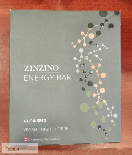 Zinzino Energy Bar Nut & Seed (4*40 g) (2026.05. lejárat)