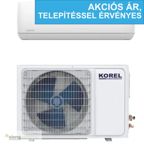 Korel Urban Plus KSAJA-09DCEG 2,7 kW split klímaszett